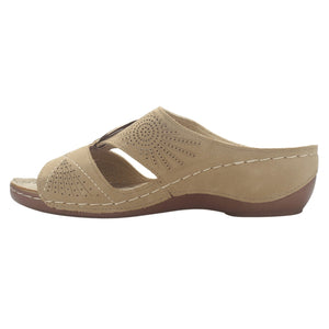 SANDALIA CHALADA 15-KON-5 BEIGE