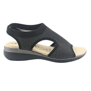 SANDALIA CHALADA 36-FLORO-4 BLACK