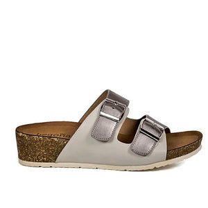 SANDALIA BEGOÑA HA-G801 PEWTER