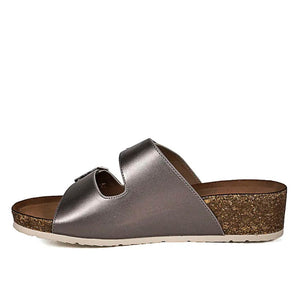 SANDALIA BEGOÑA HA-G801 PEWTER