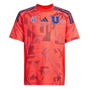 CAMISETA VISITA UNIVERSIDAD DE CHILE 2025 JUVENIL