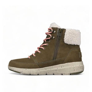 BOTIN SKECHERS GLACIAL ULTRA 144175 OLV