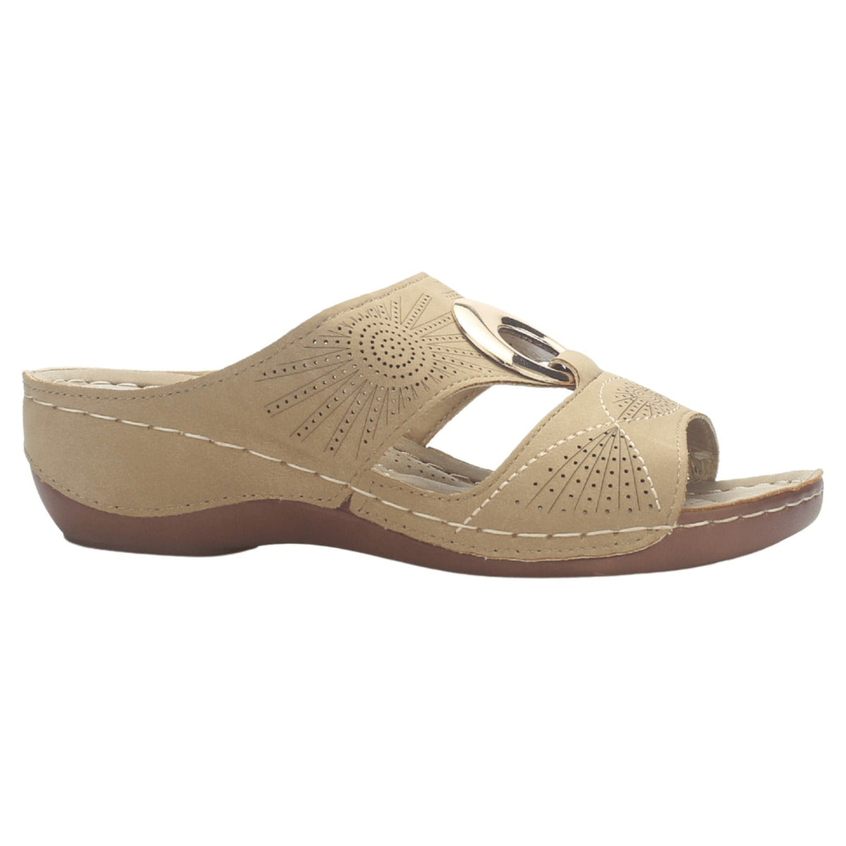 SANDALIA CHALADA 15-KON-5 BEIGE