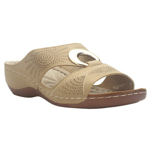 SANDALIA CHALADA 15-KON-5 BEIGE