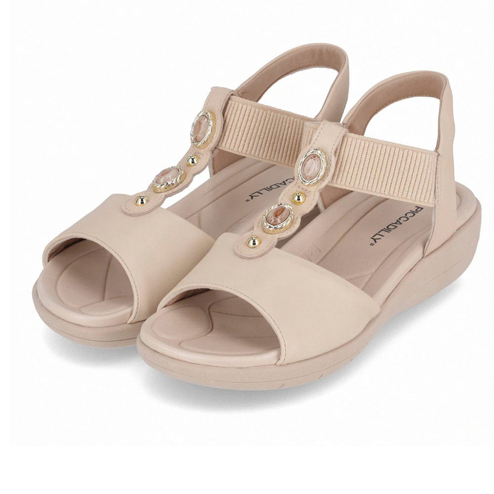 SANDALIA PICCADILLY 239033 BRULE/BRULE/BRULE