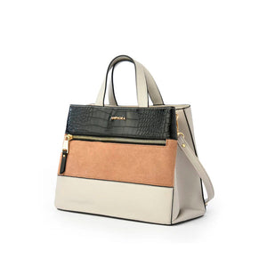 CARTERA AMPHORA BURSA 34015 LIGHT GREY/SILVER