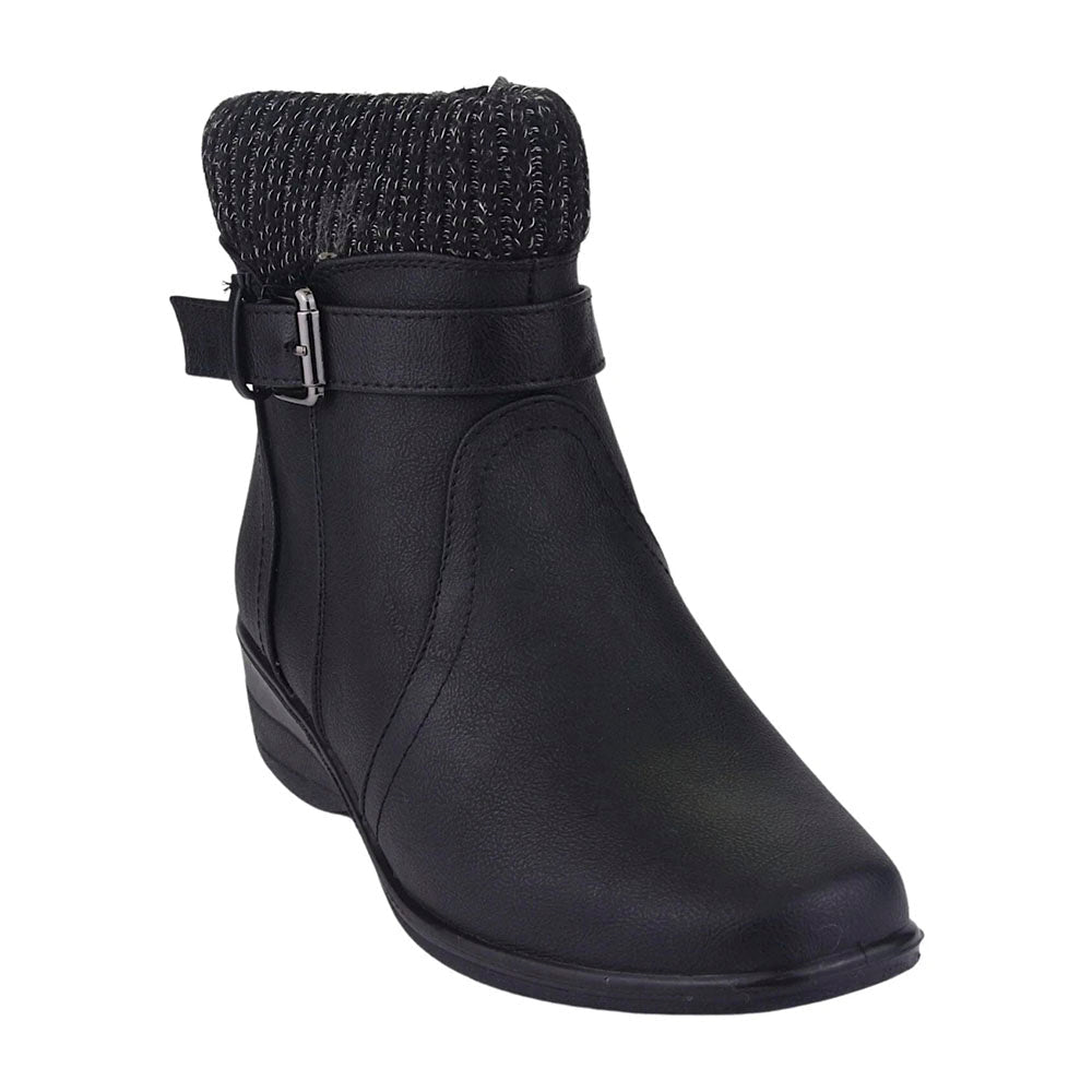 Botin Chalada Mujer Confort-4 Negro Casual