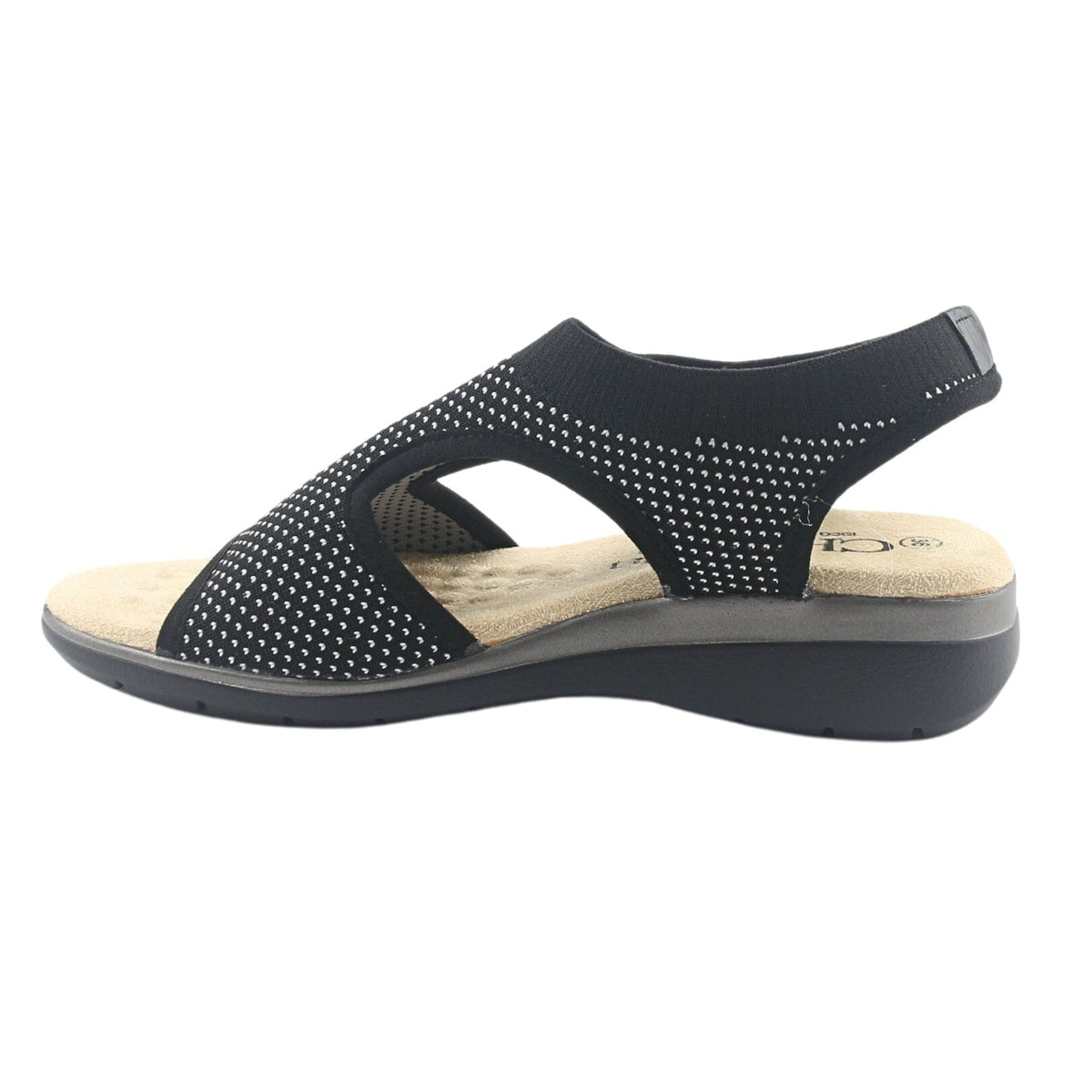 SANDALIA CHALADA 36-FLORO-4 BLACK