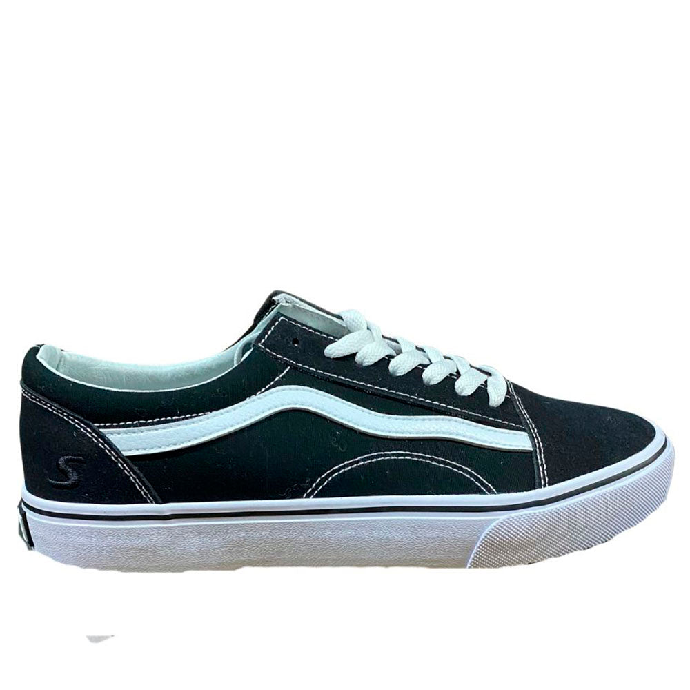 ZAPATILLA SKATERS 729-1190 BLACK/WHITE