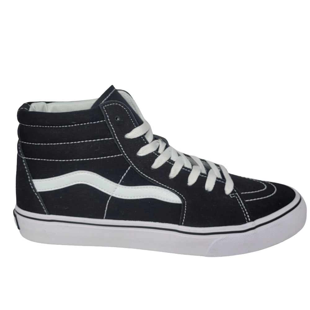 ZAPATILLA SKATERS 729-1400 BLACK/WHITE