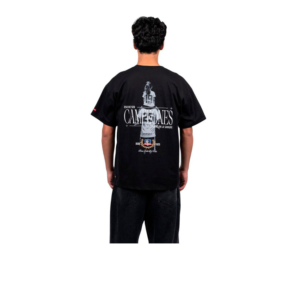 POLERA COLO-COLO CCPOI2607 BLACK
