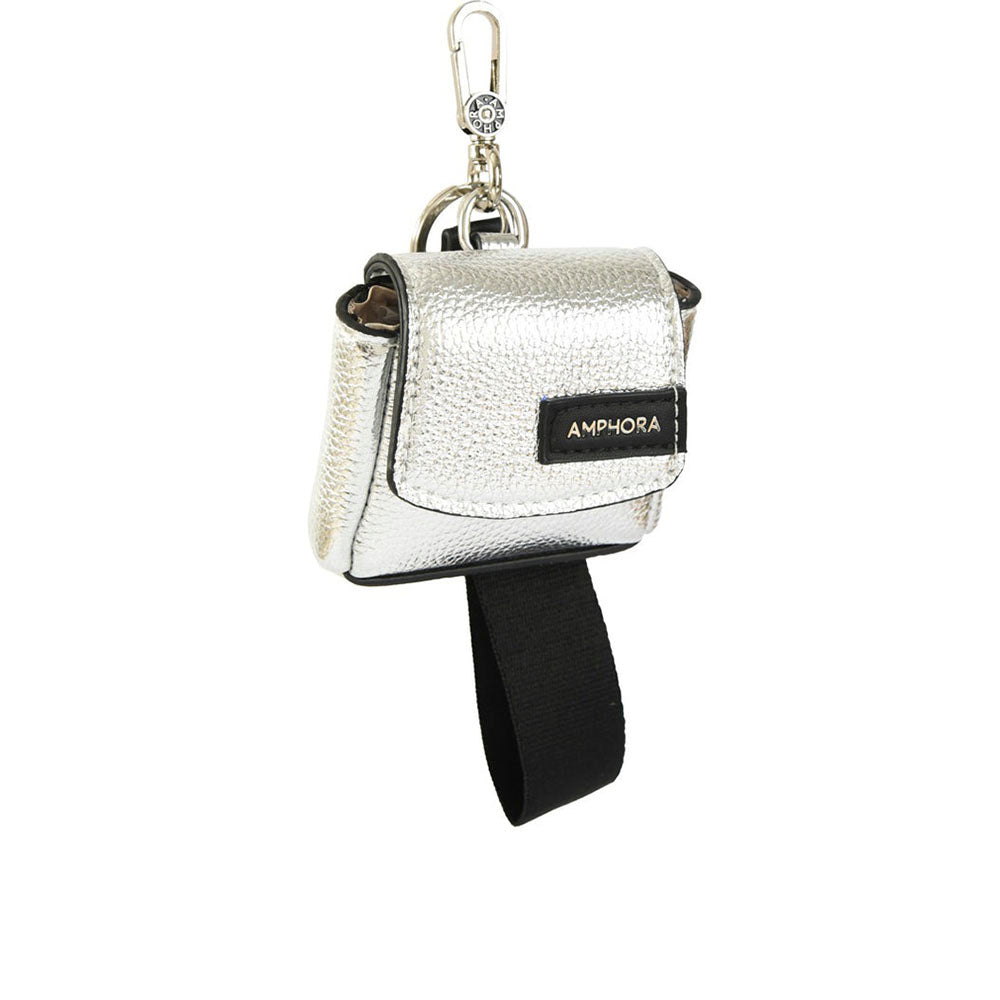HANGING MONEDERO AMPHORA METALLIQUE H180 SILVER ST