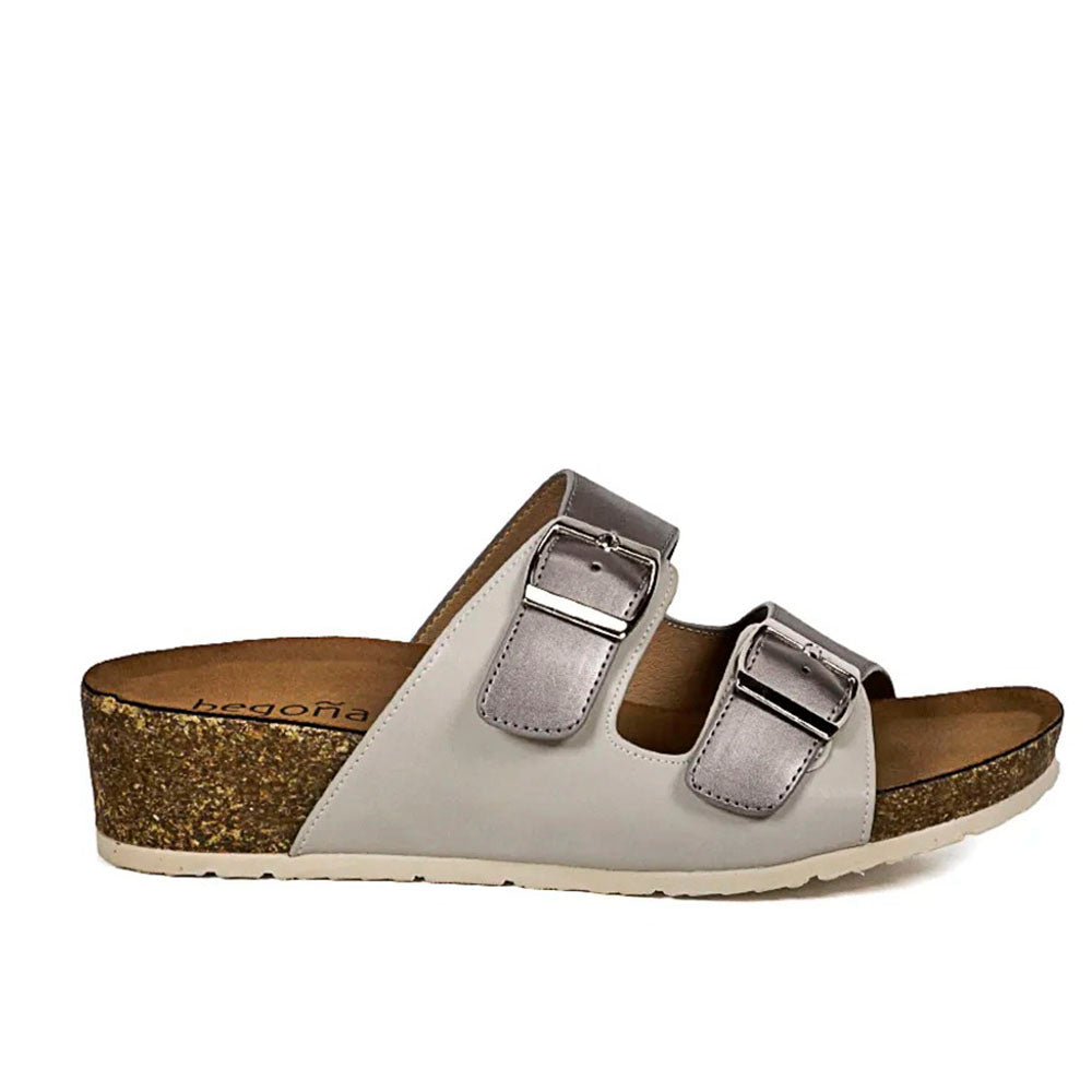 SANDALIA BEGOÑA HA-G801 PEWTER