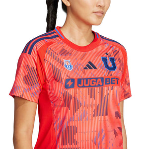 CAMISETA VISITA UNIVERSIDAD DE CHILE 2025 MUJER