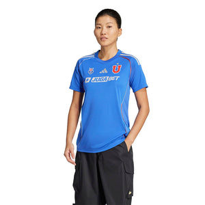 CAMISETA LOCAL UNIVERSIDAD DE CHILE 2025 MUJER