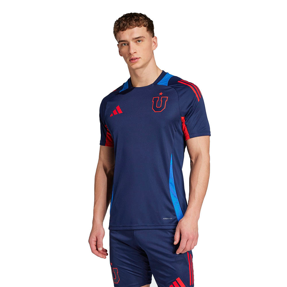 CAMISETA ENTRENAMINETO UNIVERSIDAD DE CHILE 2025  HOMBRE JE4145