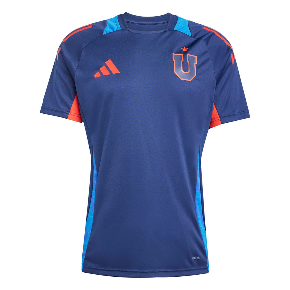 CAMISETA ENTRENAMINETO UNIVERSIDAD DE CHILE 2025  HOMBRE JE4145