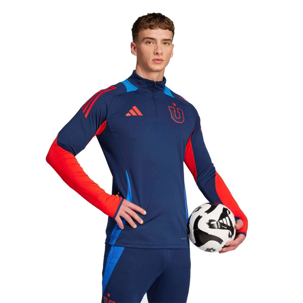 POLERON ENTRENAMIENTO UNIVERSIDAD DE CHILE 2025 HOMBRE JE4154