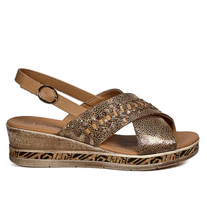 SANDALIA BEGOÑA RT-G109 BEIGE