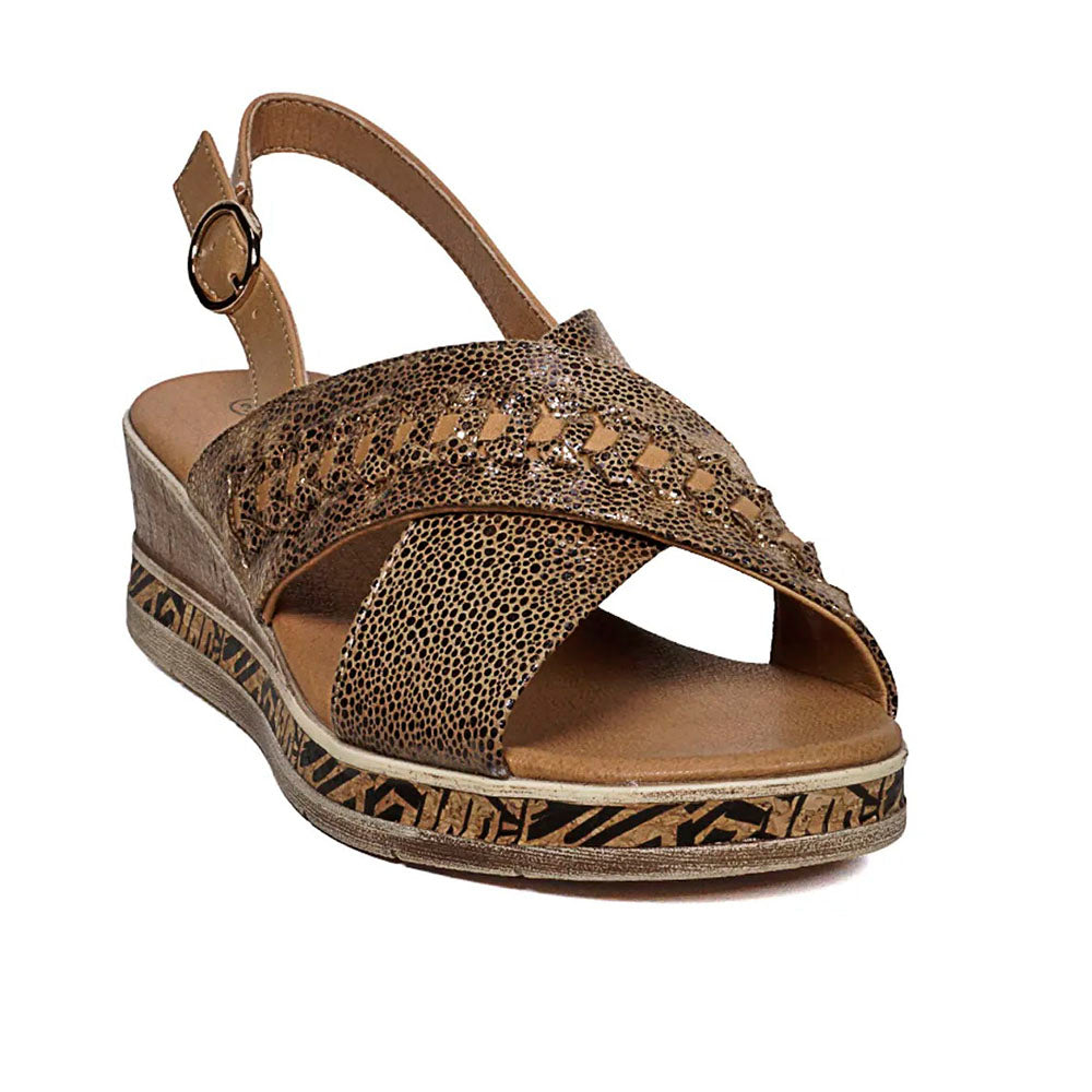 SANDALIA BEGOÑA RT-G109 BEIGE