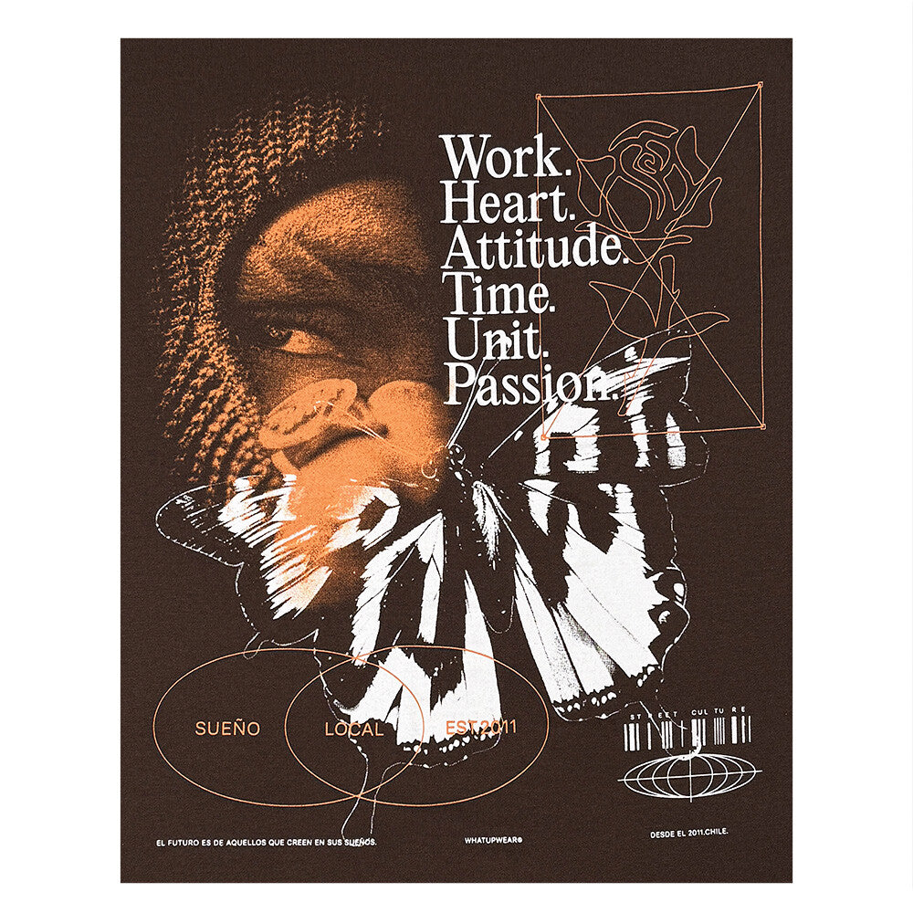 POLERA WHATUP WUPOI2509 BROWN